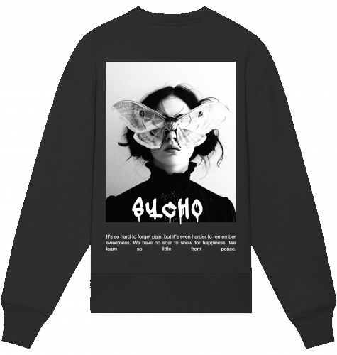 Sycho -  Oversize Heavy Sweatshirt (Back Print)