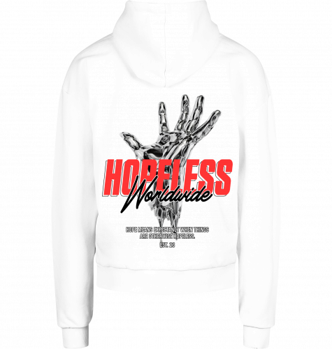 "Hopeless" Heavy French Terry Hoody (Back Print)