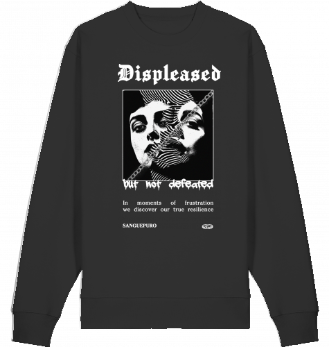 Displeased Icon Sweaatshirt (Front Print)