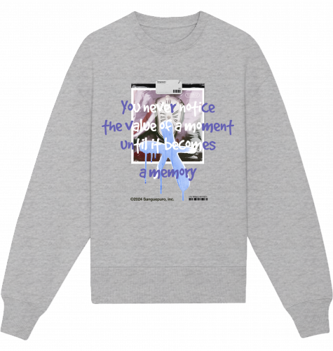 Memory - Oversize Heavy Sweatshirt (Front Print)