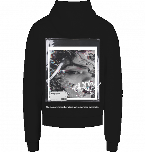 Moments -  Oversize Heavy Hoodie (Back Print)