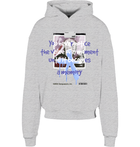 Memory - Oversize Heavy Hoody (Front Print)