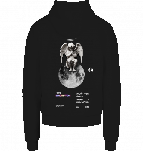 "Imagination" Heavy French Terry Hoody (Back Print)