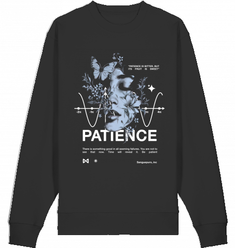 Patience Icon Sweatshirt (Front Print)