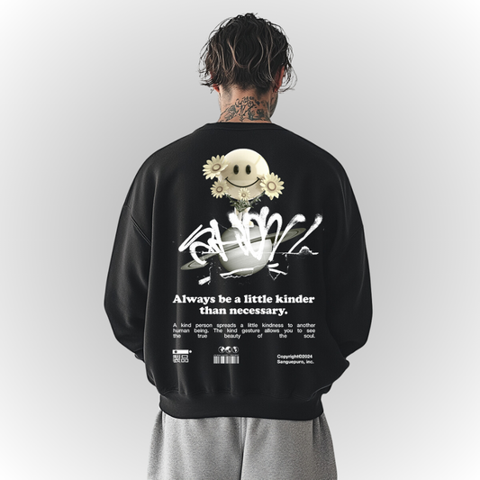 Always Heavy Oversize Sweatshirt Back Print