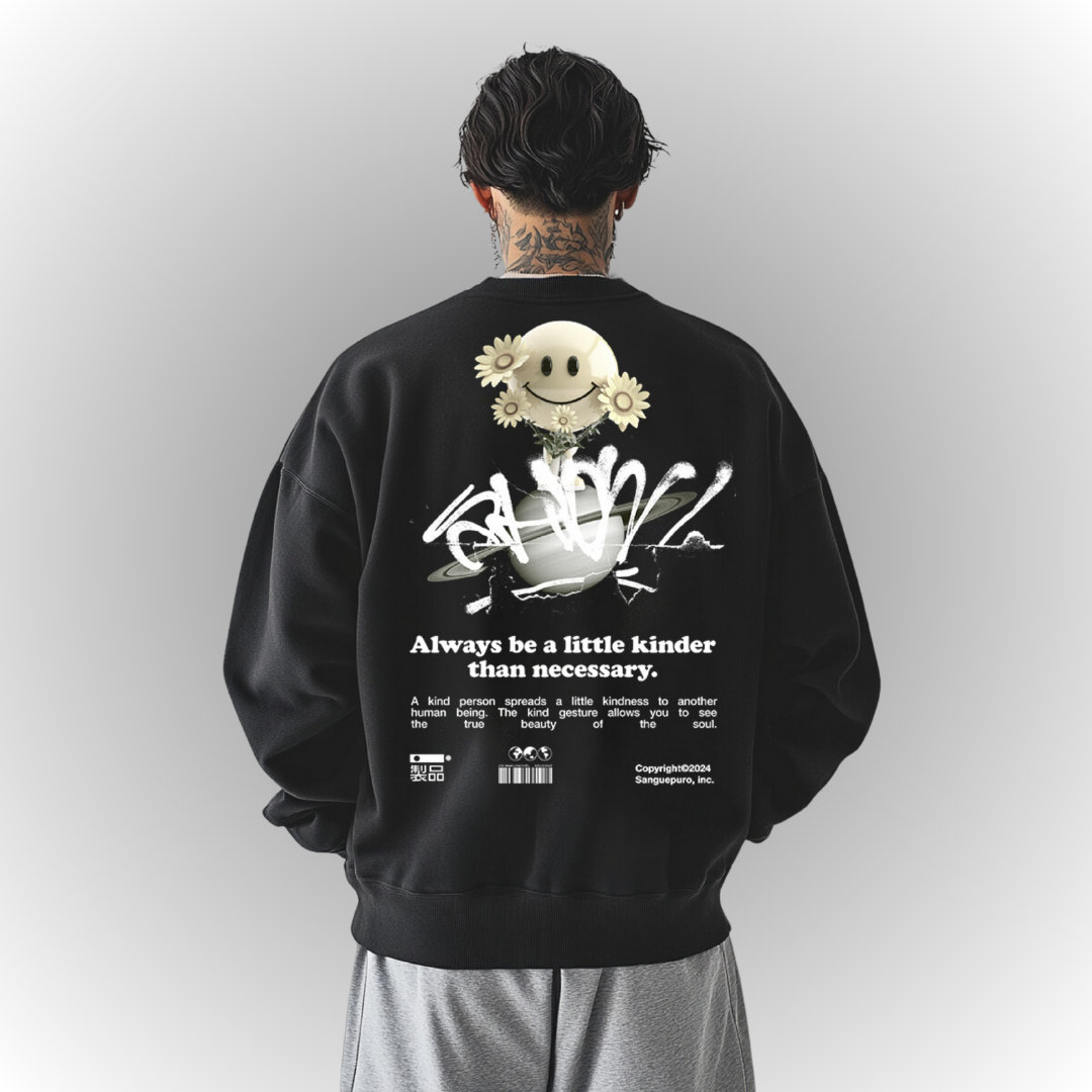 Always Heavy Oversize Sweatshirt Back Print