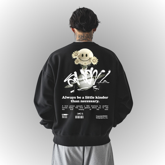 Always Heavy Oversize Sweatshirt Back Print