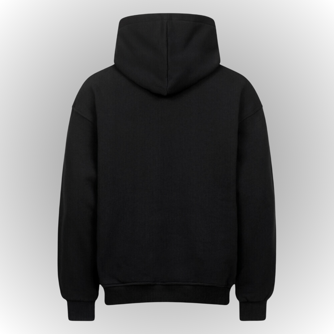 Displeased Heavy Oversize Hoodie Front Print