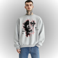 Despair Oversize Heavy Sweatshirt Front Print