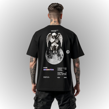 Imagination Heavy Oversize Tee Back Print