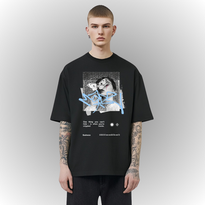 Mad Heavy Oversize Tee Front Print