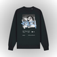 Mad Oversize Heavy Sweatshirt Front Print