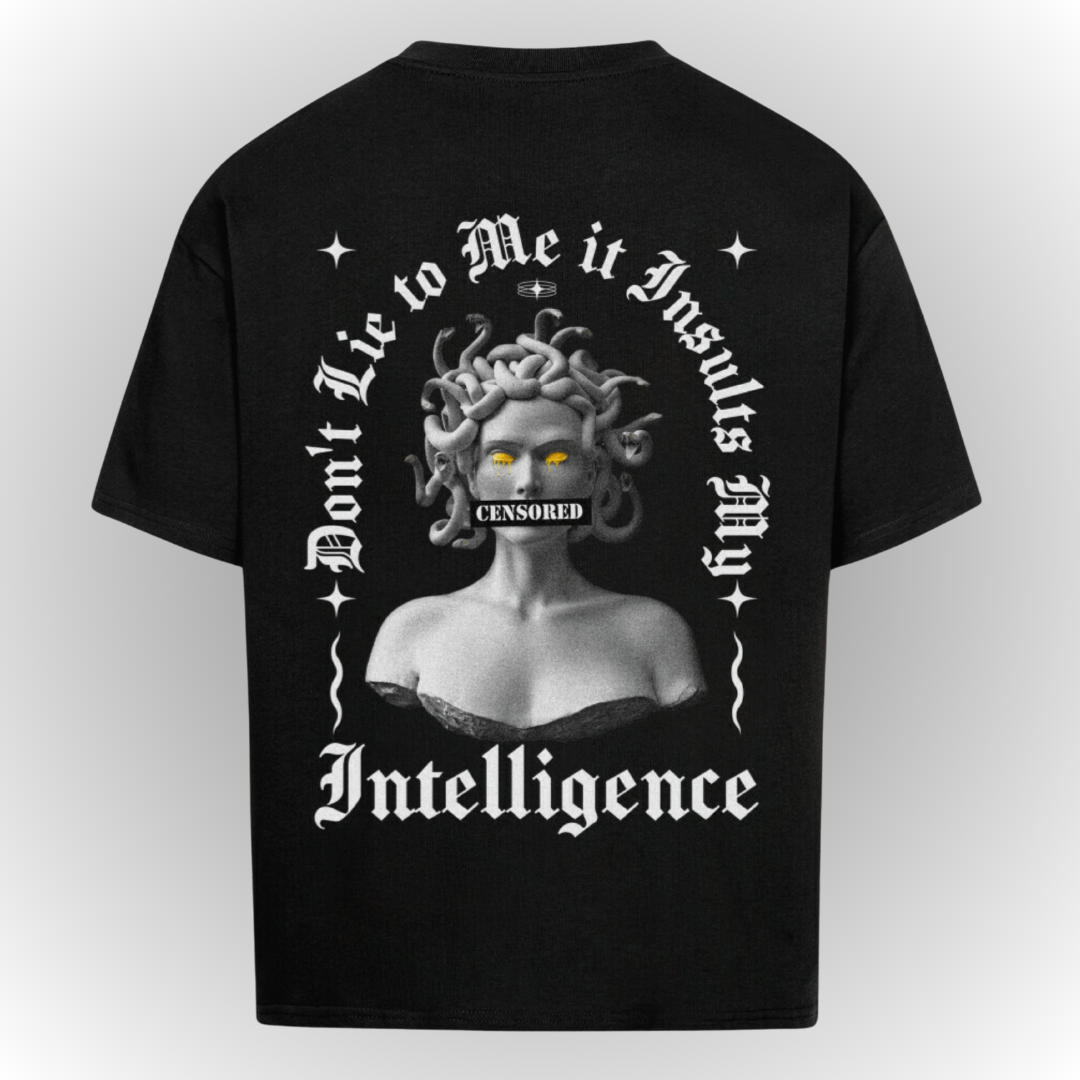 Medusa Heavy Oversize Tee Back Print