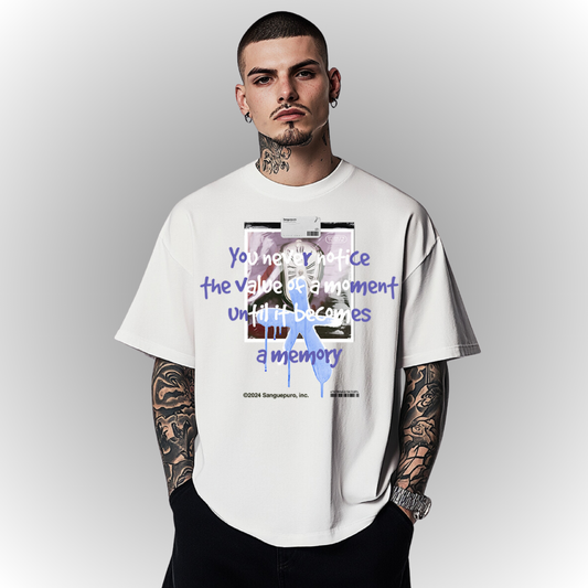 Memory Heavy Oversize Tee Front Print