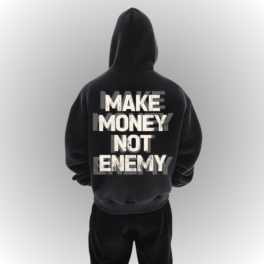 Money Heavy Oversize Hoodie Back Print