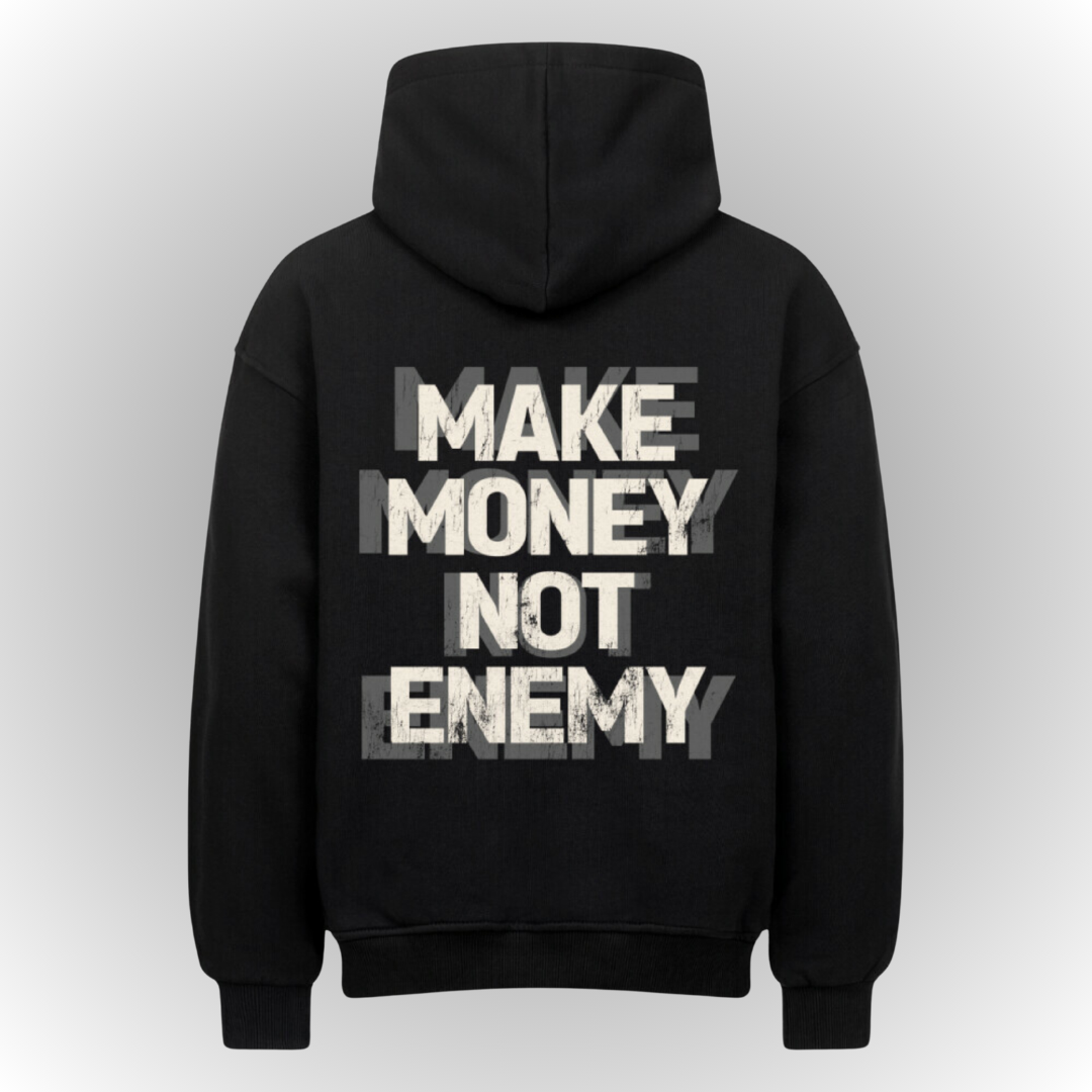 Money Heavy Oversize Hoodie Back Print