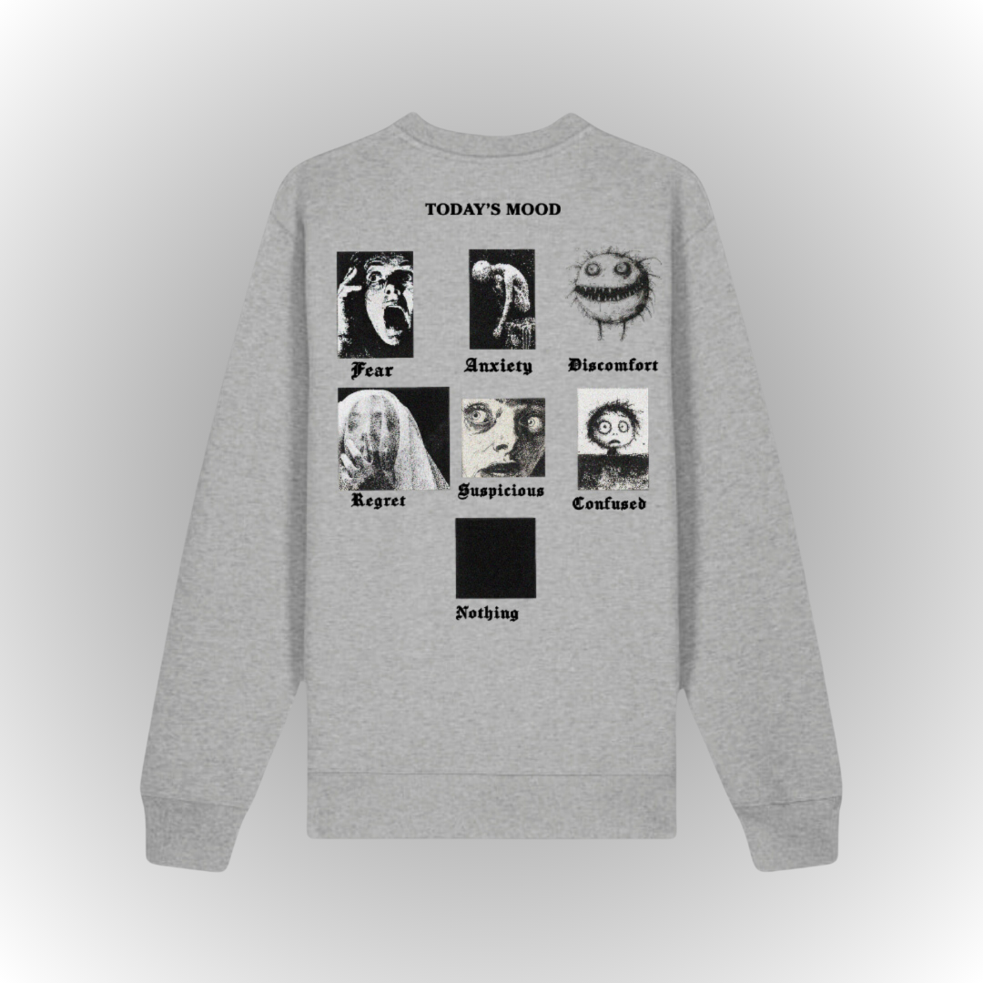 Mood Heavy Oversize Sweatshirt Back Print