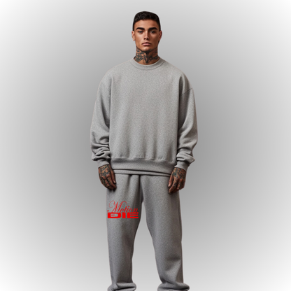 Motion Heavy Oversize Sweatpants Front Print