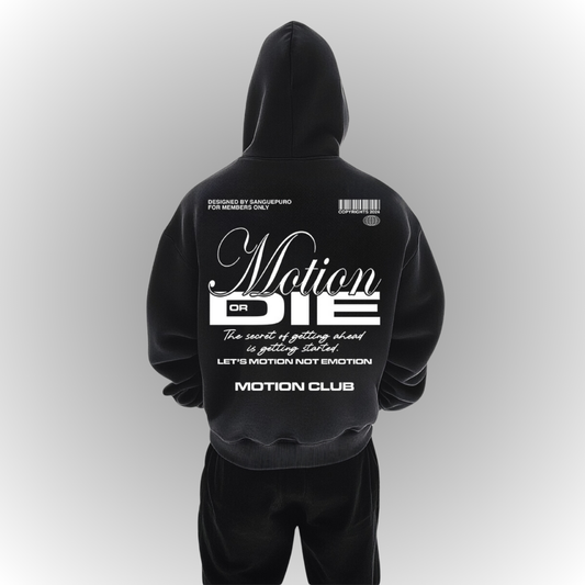 Motion Heavy Oversize Hoodie Back Print