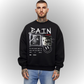 Pain Oversize Heavy Sweatshirt Front Print