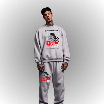 Process Heavy Sweatpants Front Print