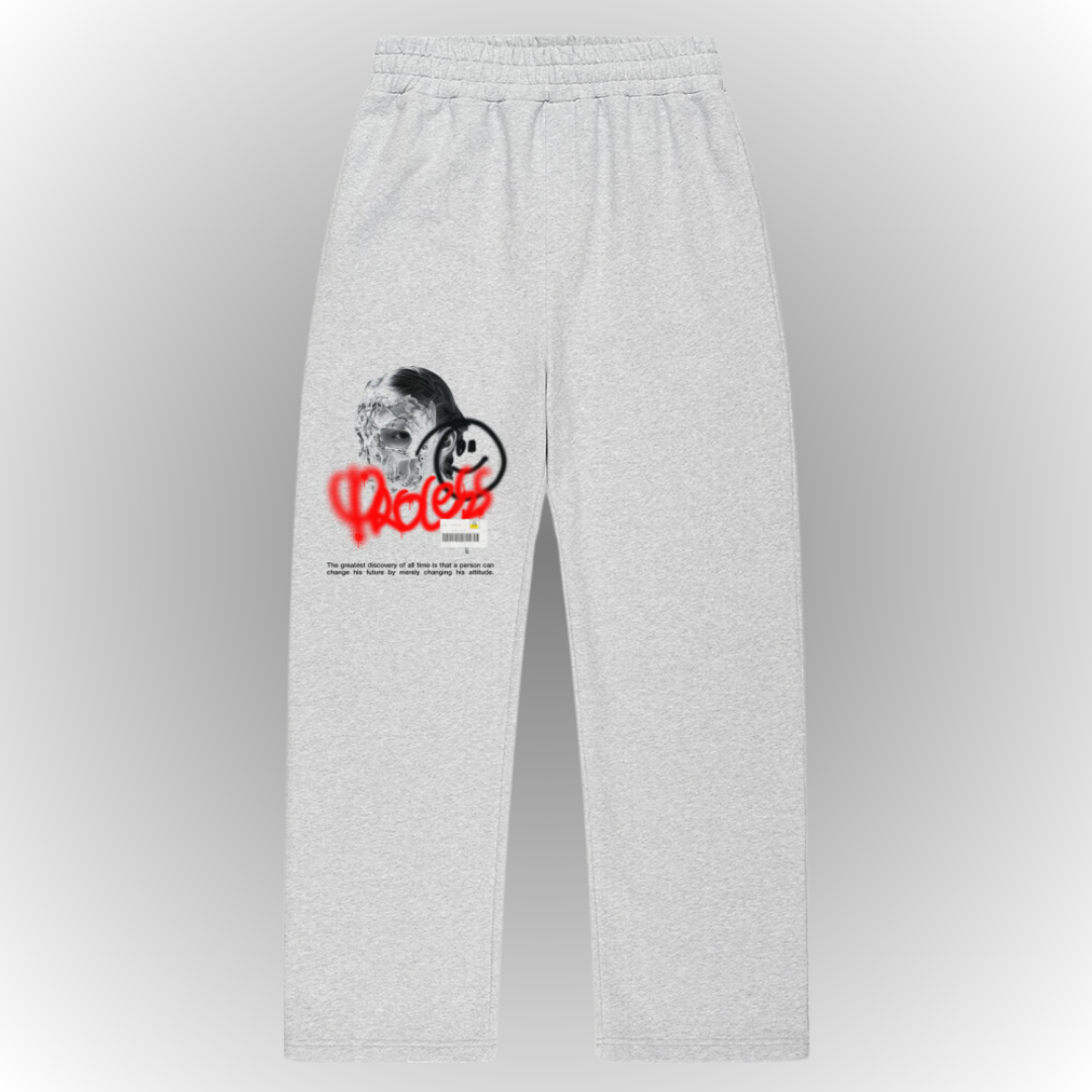 Process Heavy Sweatpants Front Print