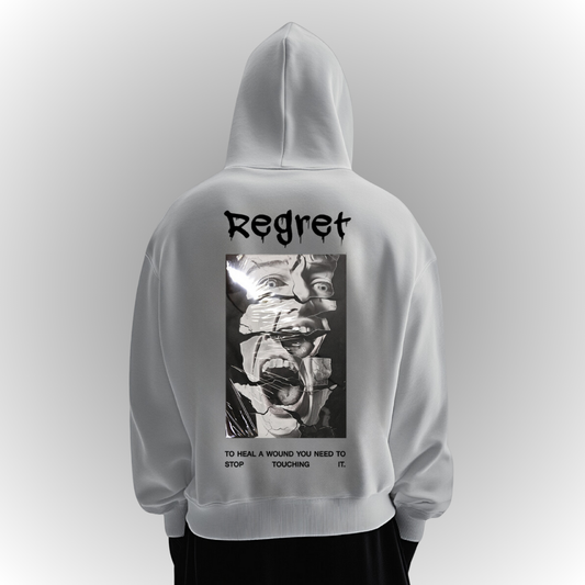 Regret Heavy Oversize Hoodie Back Print