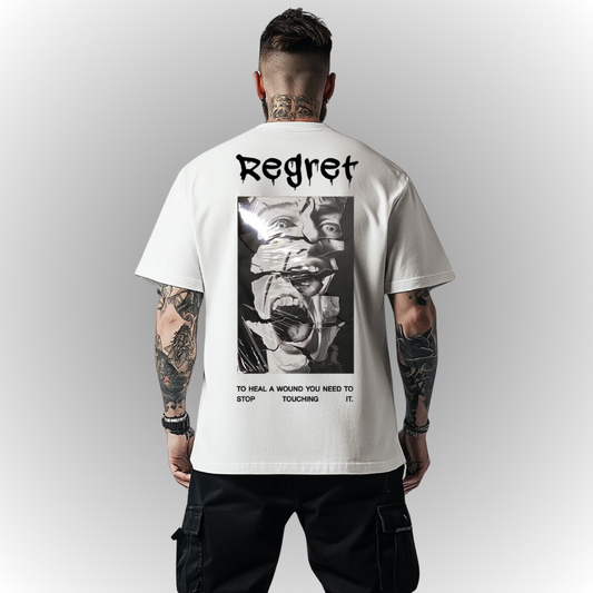 Regret Heavy Oversize Tee Back Print