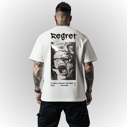 Regret Heavy Oversize Tee Back Print