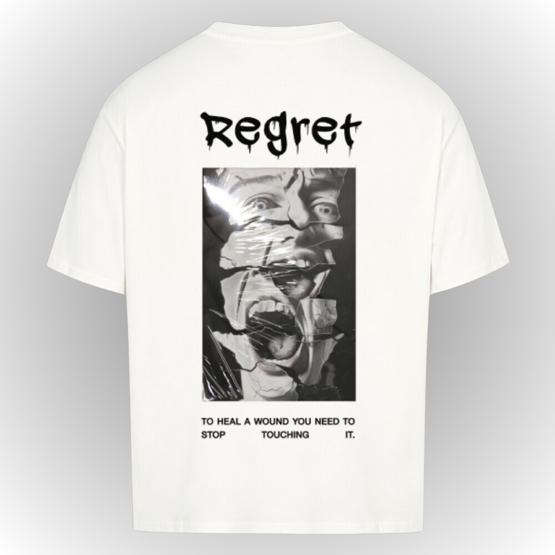 Regret Heavy Oversize Tee Back Print