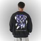 Trapped Oversize Heavy Sweatshirt Back Print