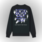 Trapped Oversize Heavy Sweatshirt Back Print