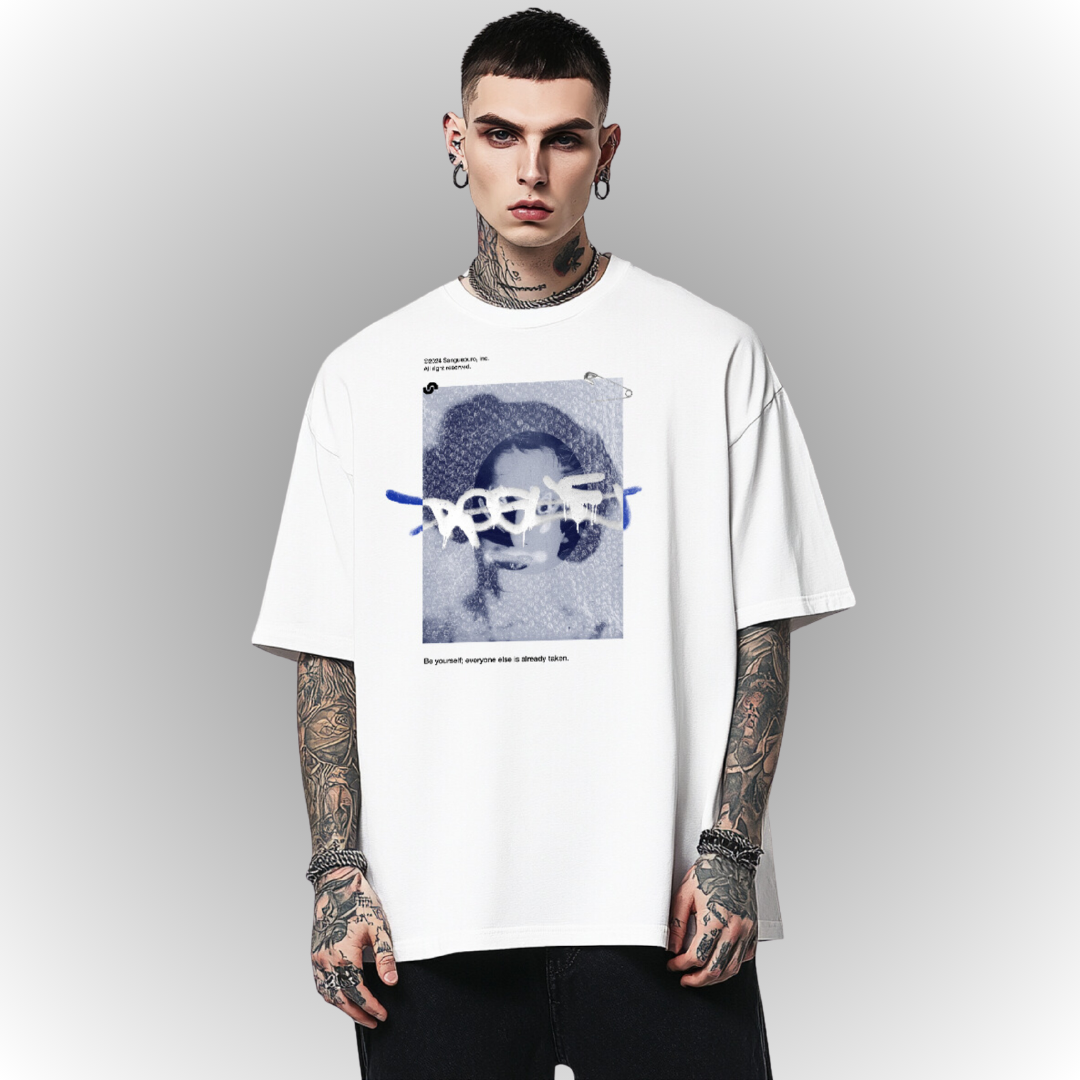 Yourself Heavy Oversize Tee Front Print