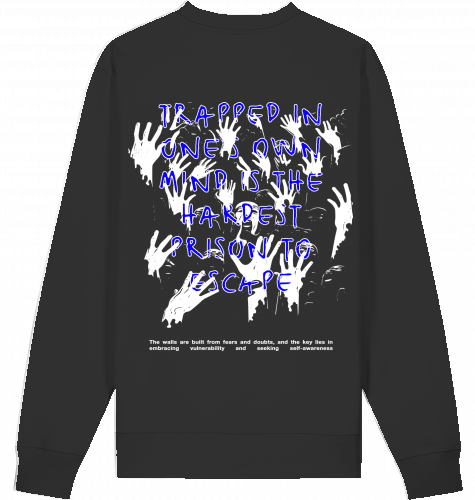 Trapped Icon Sweatshirt (Back Print)