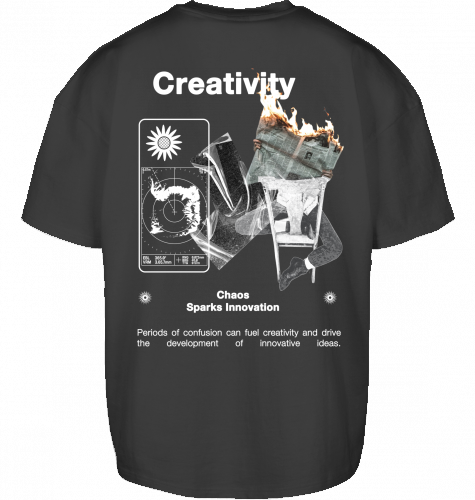 Creativity Ultra Heavy Jersey Tee (Back Print)