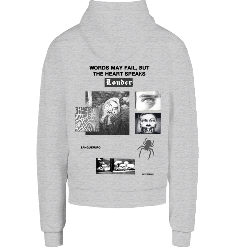 "Louder" Heavy French Terry Hoody