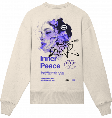 Peace Heavy Sweatshirt (Back Print)
