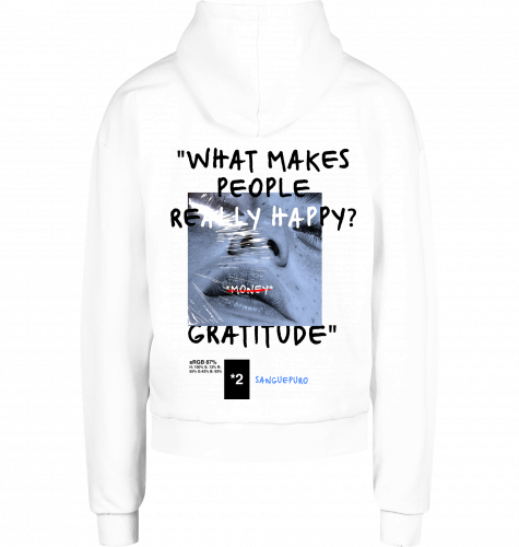 "Gratitude" Heavy French Terry Hoody (Back Print)